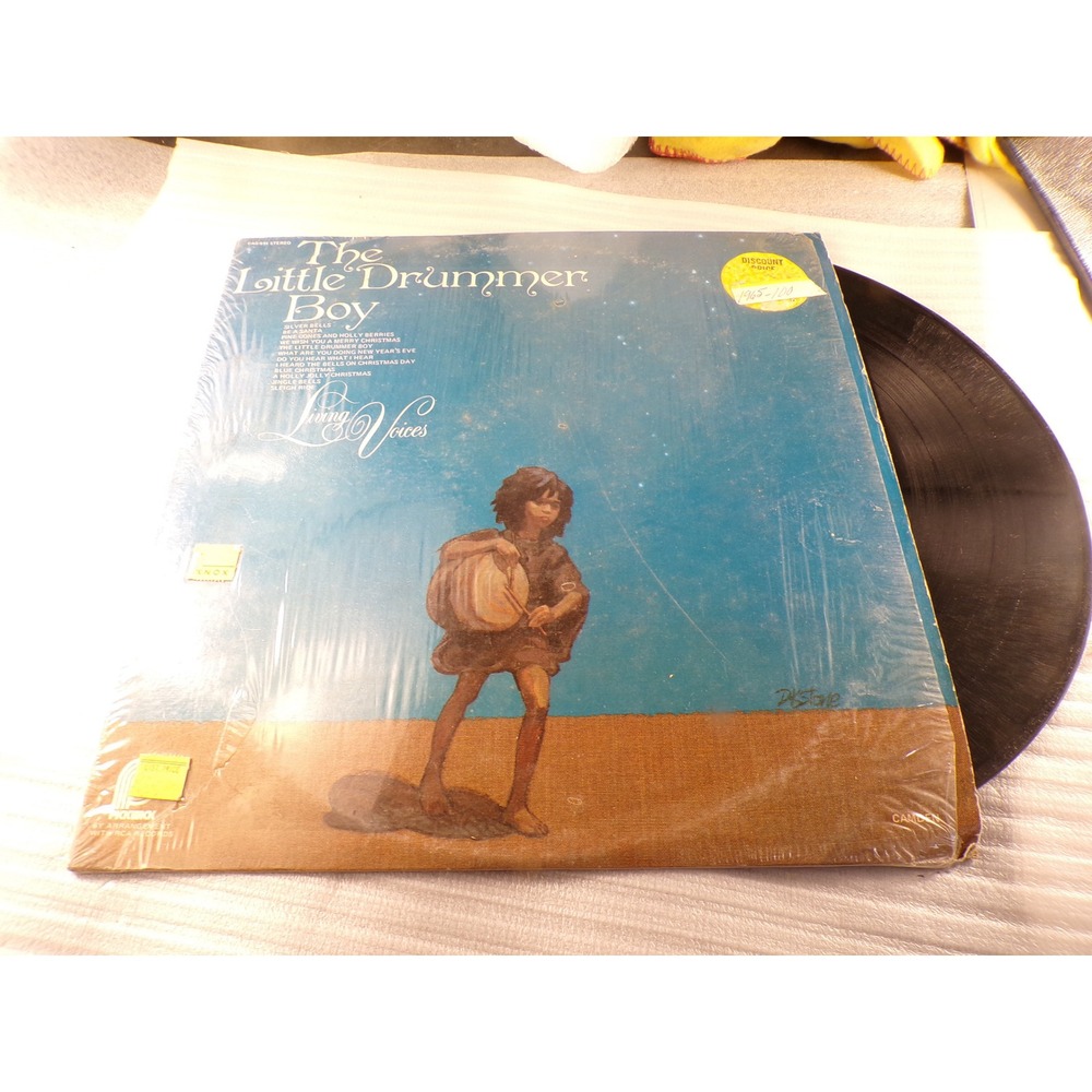 Living Voices The Little Drummer Boy Vinyl LP 1965 RCA Camden CAS-911 Record